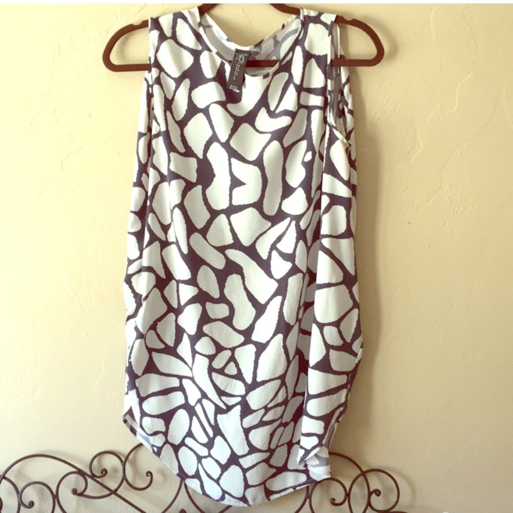 Zero + Maria Cornejo Silk Pattern Tunic S